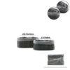 GRİ 2 BOY OVAL BAMBU KENAR ORGANİZER SEPET AHŞAP ALTLIK - BEZLİ 21X14-25X16CM
