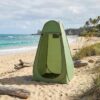Tek Kişilik Yarı Otomatik Portatif Giyinme Kabini Çadırı – Plaj, Kamp, Duş ve Soyunma Kabini Outdoor Çadır 120x120x190 cm