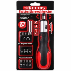 13PCS SİLİKON SAP - CR-V CIRCIRLI TORNAVİDA BİTS SETİ 3 KADEME - ÇİFT YÖNLÜ - MANYETİK UÇ TUTUCU