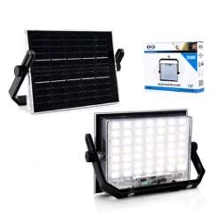 200W GÜNEŞ ENERJİLİ LED IŞIK SOLAR PROJEKTÖR - FENER KAMP - DIŞ MEKAN 3 FARKLI LED IŞIK 348961 LMB