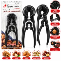 2PCS SET DÖKÜM METAL FINDIK - CEVİZ KIRACAK