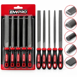 5PCS ÇELİK EĞE SETİ BALIK SIRTI - ÜÇGEN - KARE - YUVARLAK - DÜZ GENİŞ EĞE=20CM+PLS.SAP=10CM= 30CM