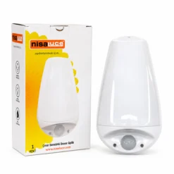 E27 - IP20 SOFT 0,4W - 50W ÇINAR SENSÖRLÜ LED APLİK DUVAR LAMBASI E2003-2
