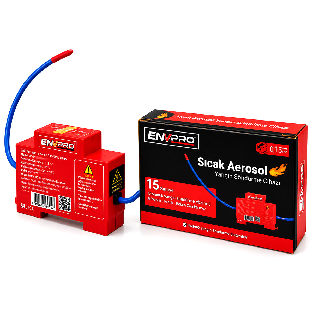 ISI - SICAK AEROSOL OTOMATİK YANGIN SÖNDÜRME CİHAZ EMV-5687