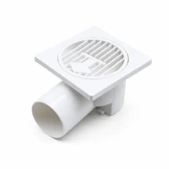 PLASTİK YER SÜZGEÇ - SİFON GİDER KAPAK YANDAN 10X10X50