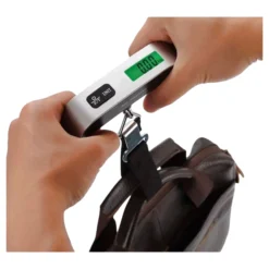Seyahat Bavul Ağırlık Tartı Dijital LCD Ekran Çok Amaçlı Taşınabilir Bagaj Tartısı Max 50 kg