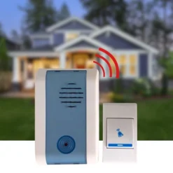 Wireless Bağlantılı Ev, Ofis, Daire veya Bahçe Kapıları İçin Kablosuz Kapı Zili